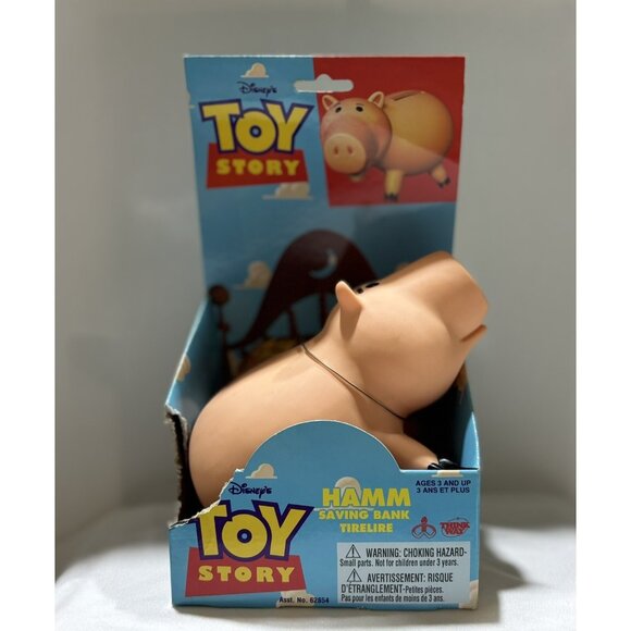 1995 Disney Toy Story Hamm Saving Bank Thinkway Rare - Picture 1 of 5